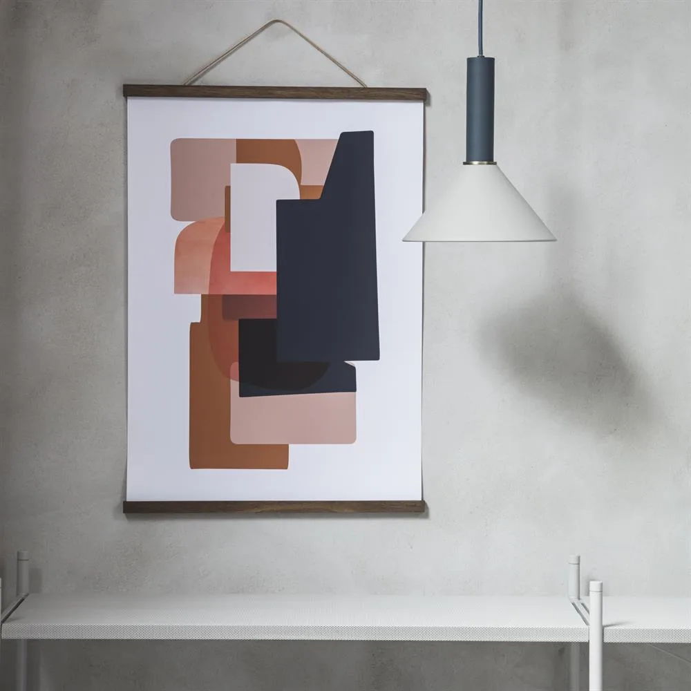 Collect lampskärm Cone, light grey (ljusgrå) Ferm Living