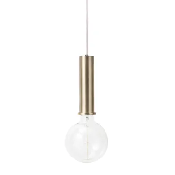 Collect taklampa stor - mässing - Ferm Living