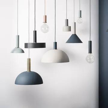 Collect taklampa stor - svart - Ferm Living