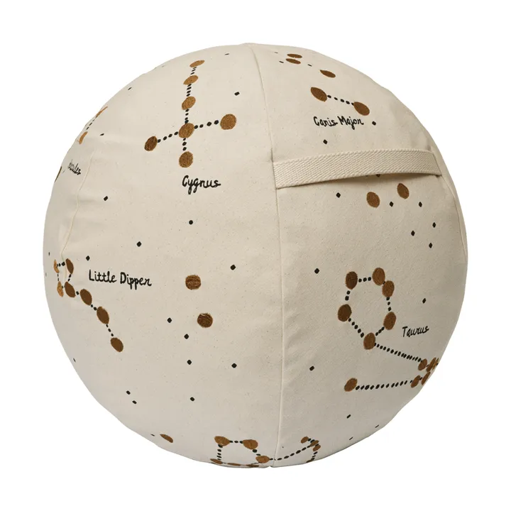Constellation sittpuff - Undyed, Ø50 cm - Ferm Living