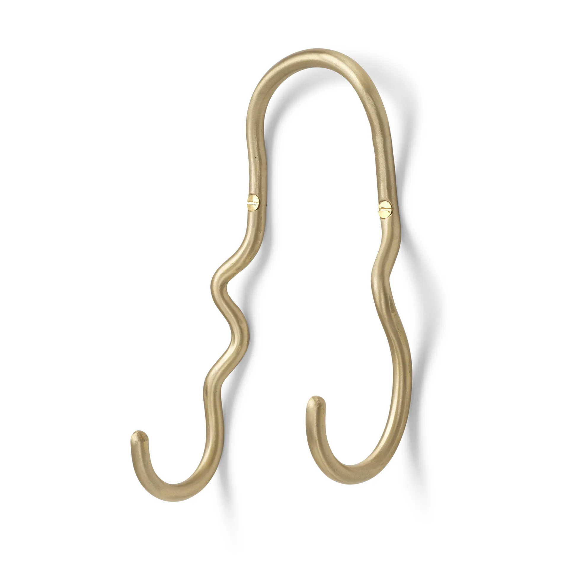 Curvature krok dubbel, Mässing Ferm Living