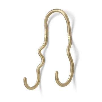 Curvature krok dubbel - Mässing - Ferm Living