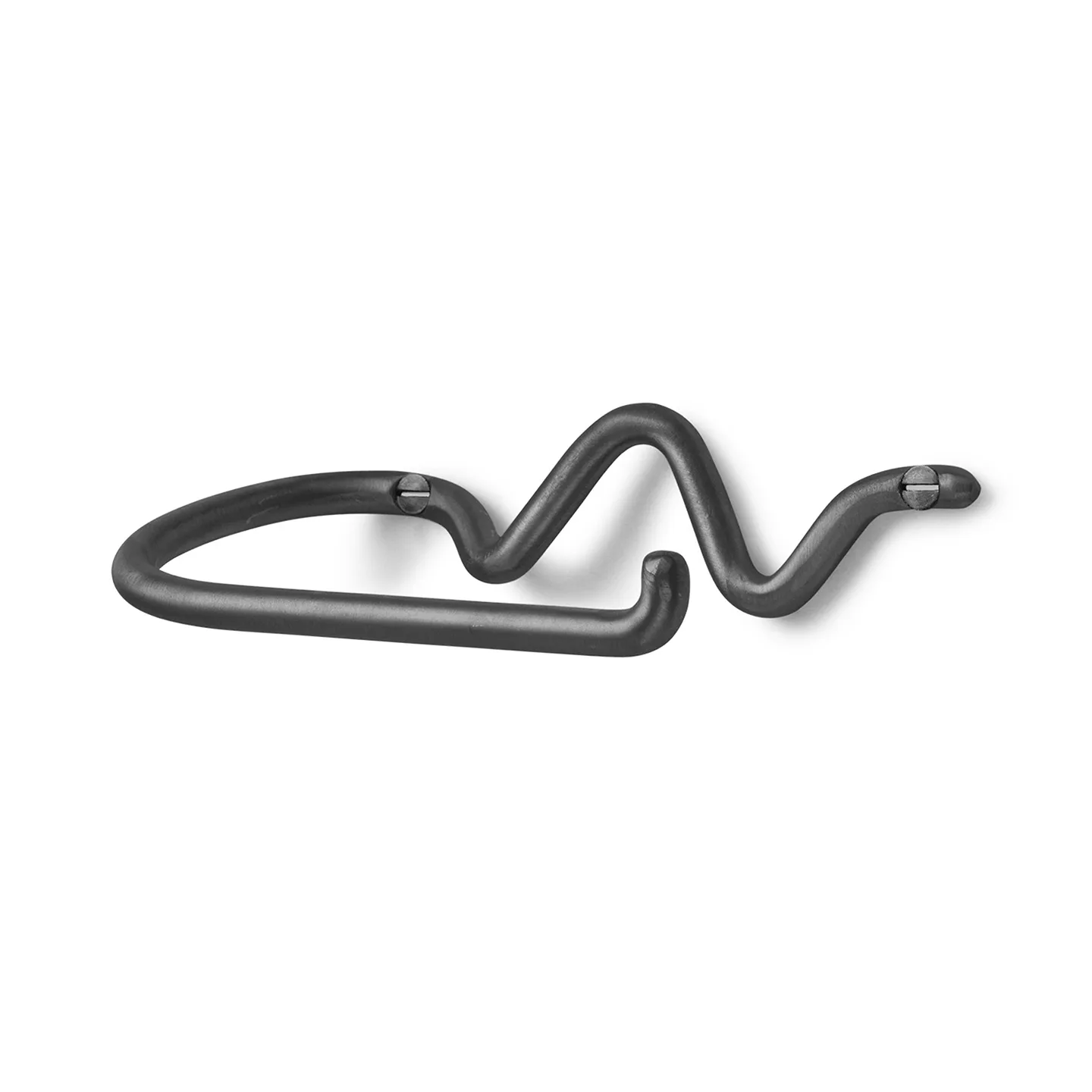 Curvature toalettpappershållare, Svart mässing Ferm Living