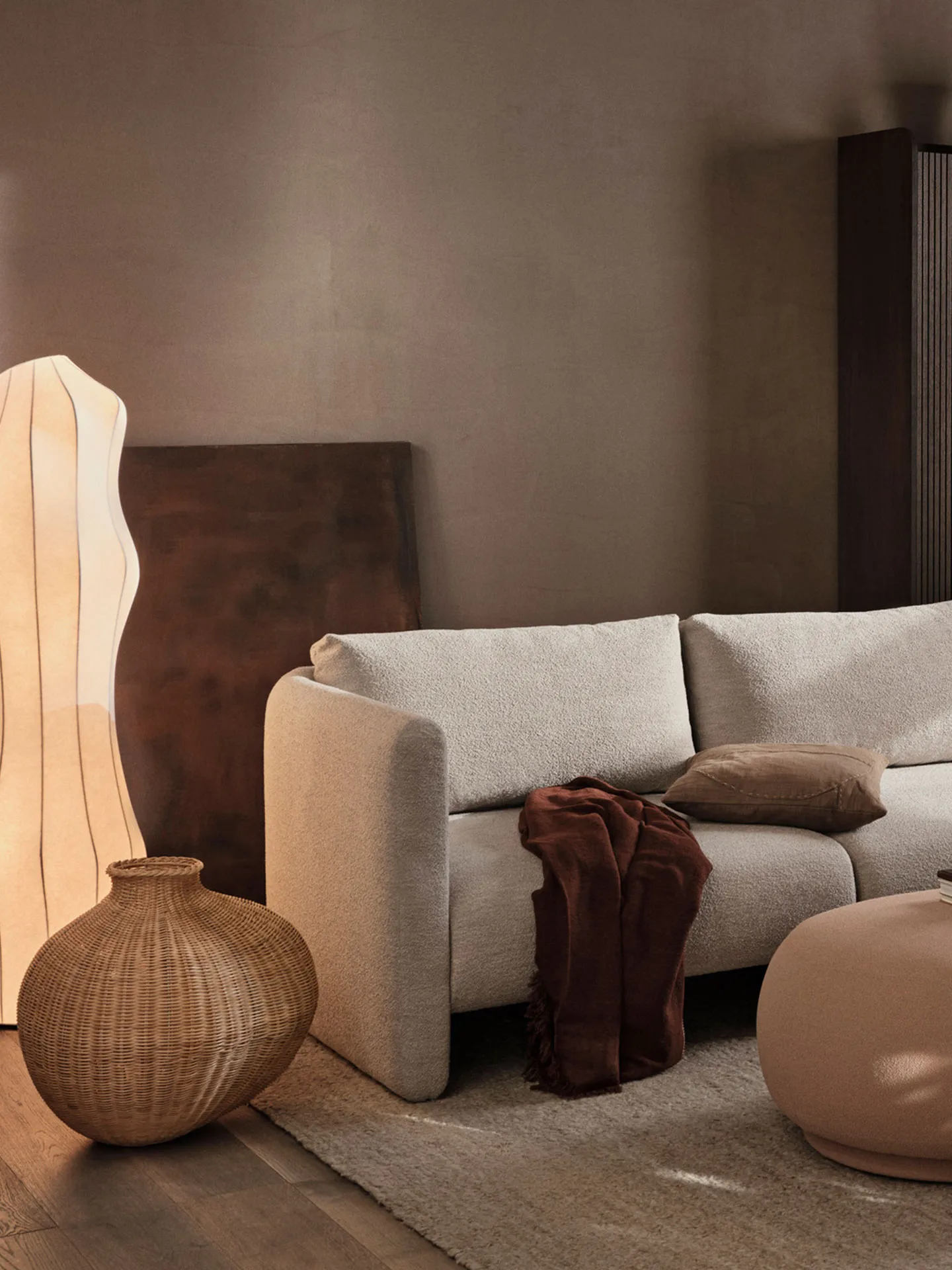 Dae golvlampa 140 cm, White Ferm Living