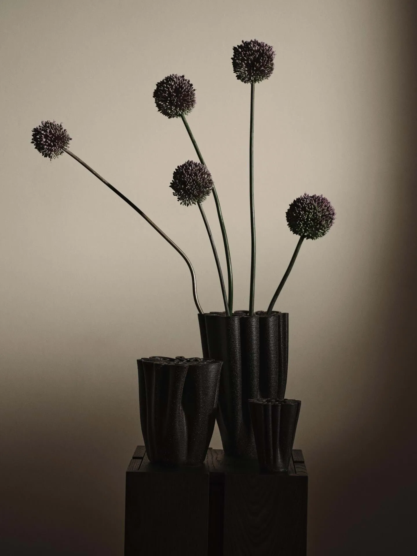 Dedali vas 11 cm, Dark brown Ferm Living