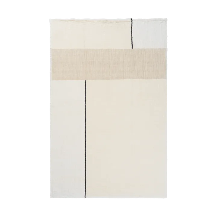 Dela filt 120x170 cm - Natural-Off-white - Ferm Living