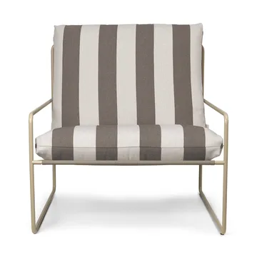 Desert fåtölj - Cash stripe-chocolate - Ferm Living