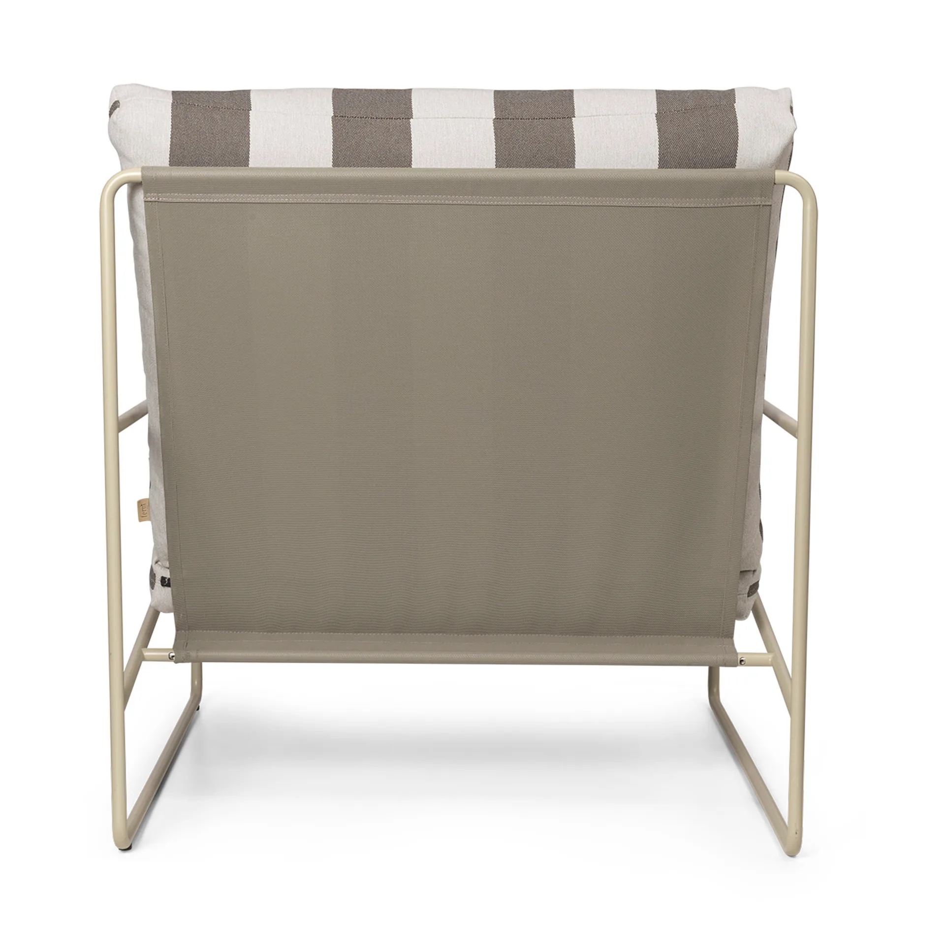 Desert fåtölj, Cash stripe-chocolate Ferm Living