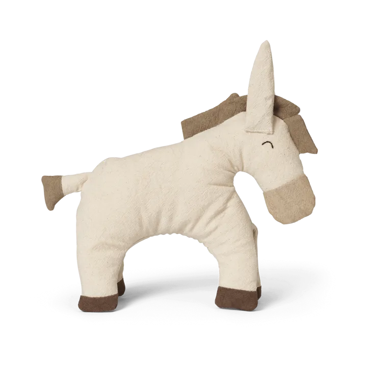 Donkey gosedjur - Undyed-dark sand - Ferm Living