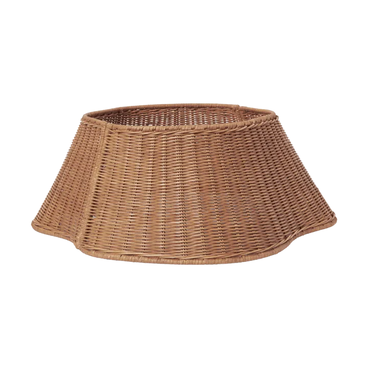 Drape braided tree skirt julgranskorg - Natural - Ferm Living