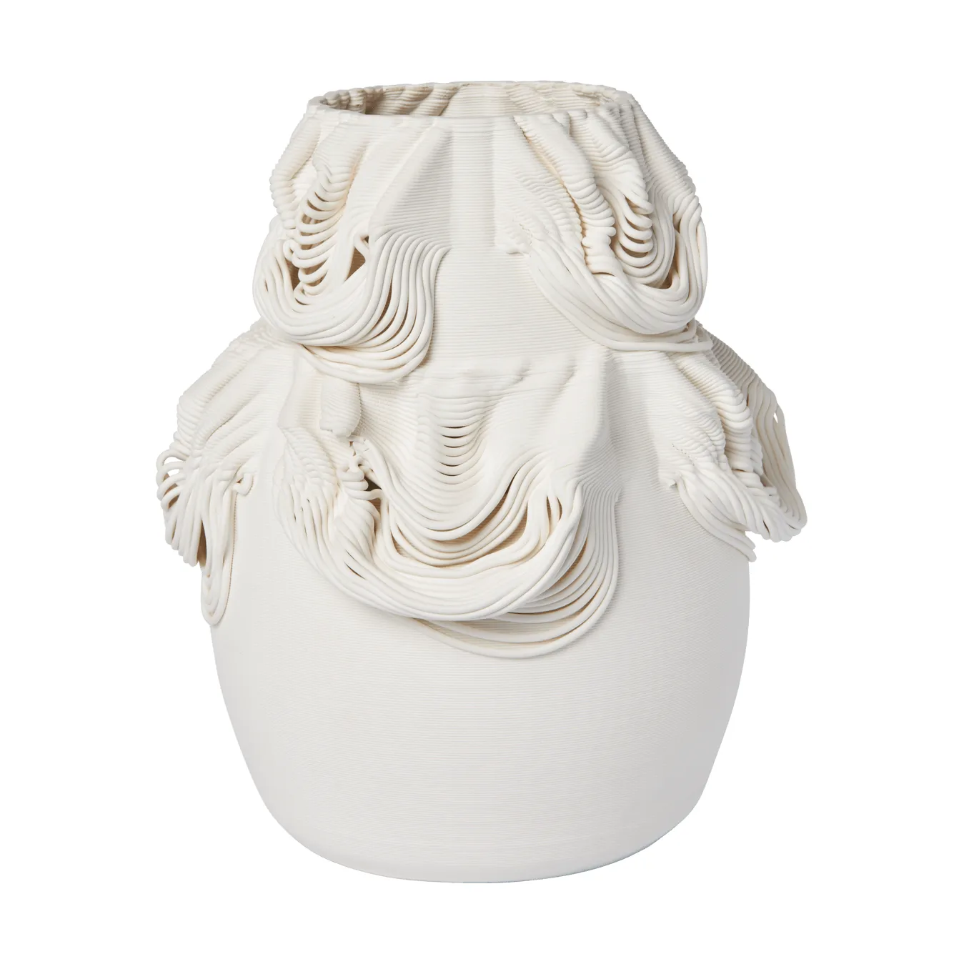 Drisca vas 23 cm, Off-white Ferm Living