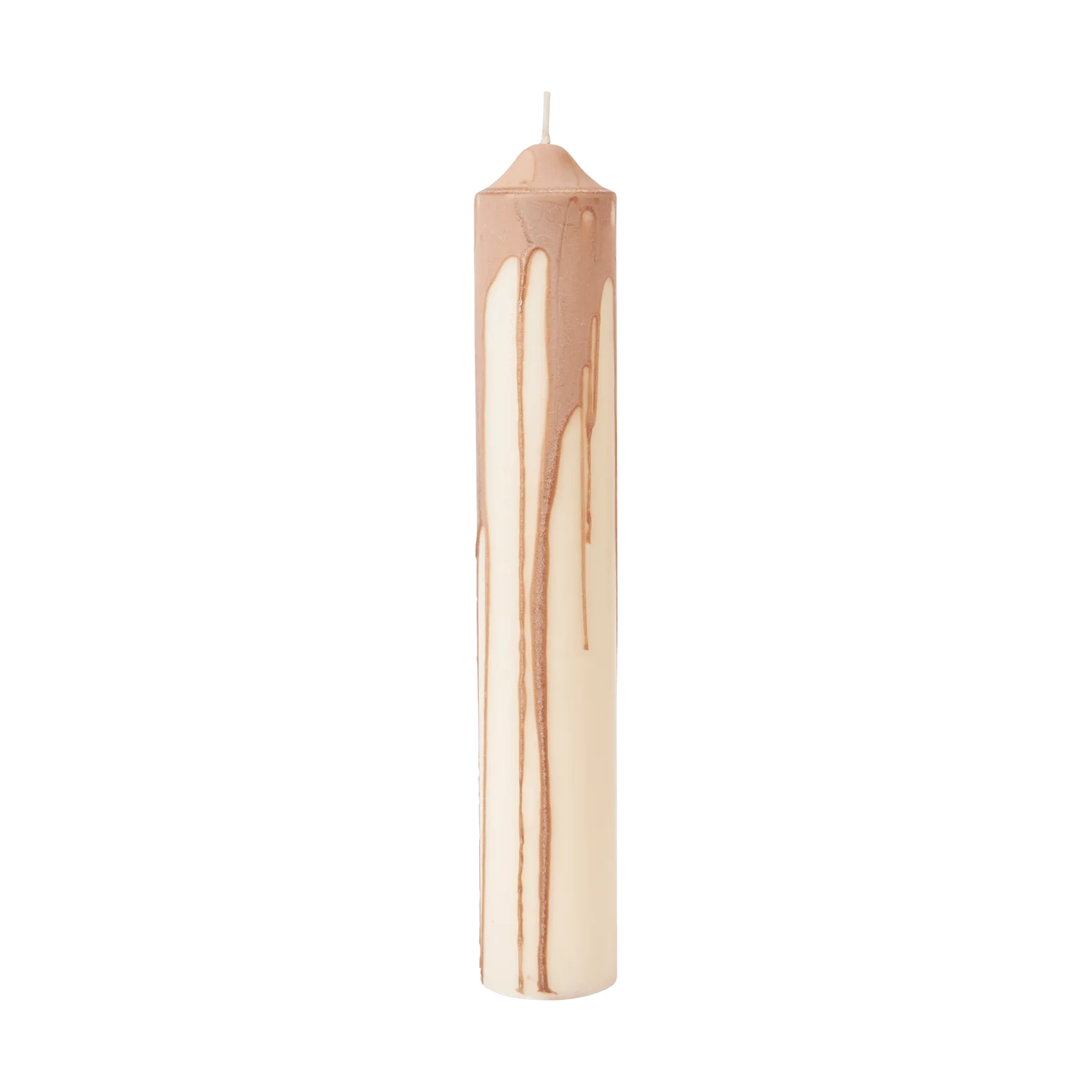 Dryp blockljus, Beige, 30 cm Ferm Living