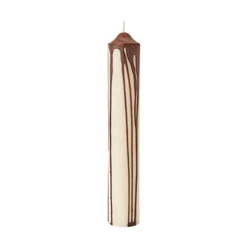 Dryp blockljus - Dark Chocolate, 30 cm - Ferm Living