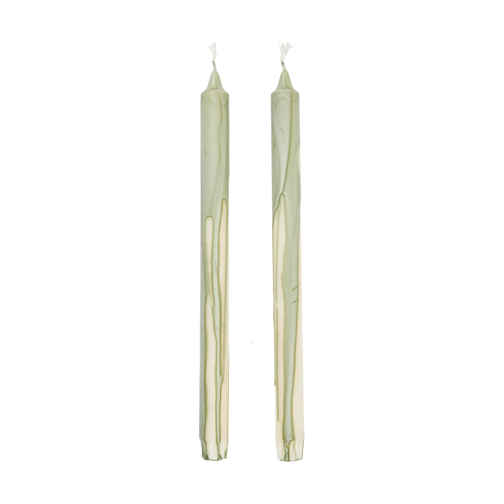 Dryp stearinljus 2-pack, Tea Green Ferm Living