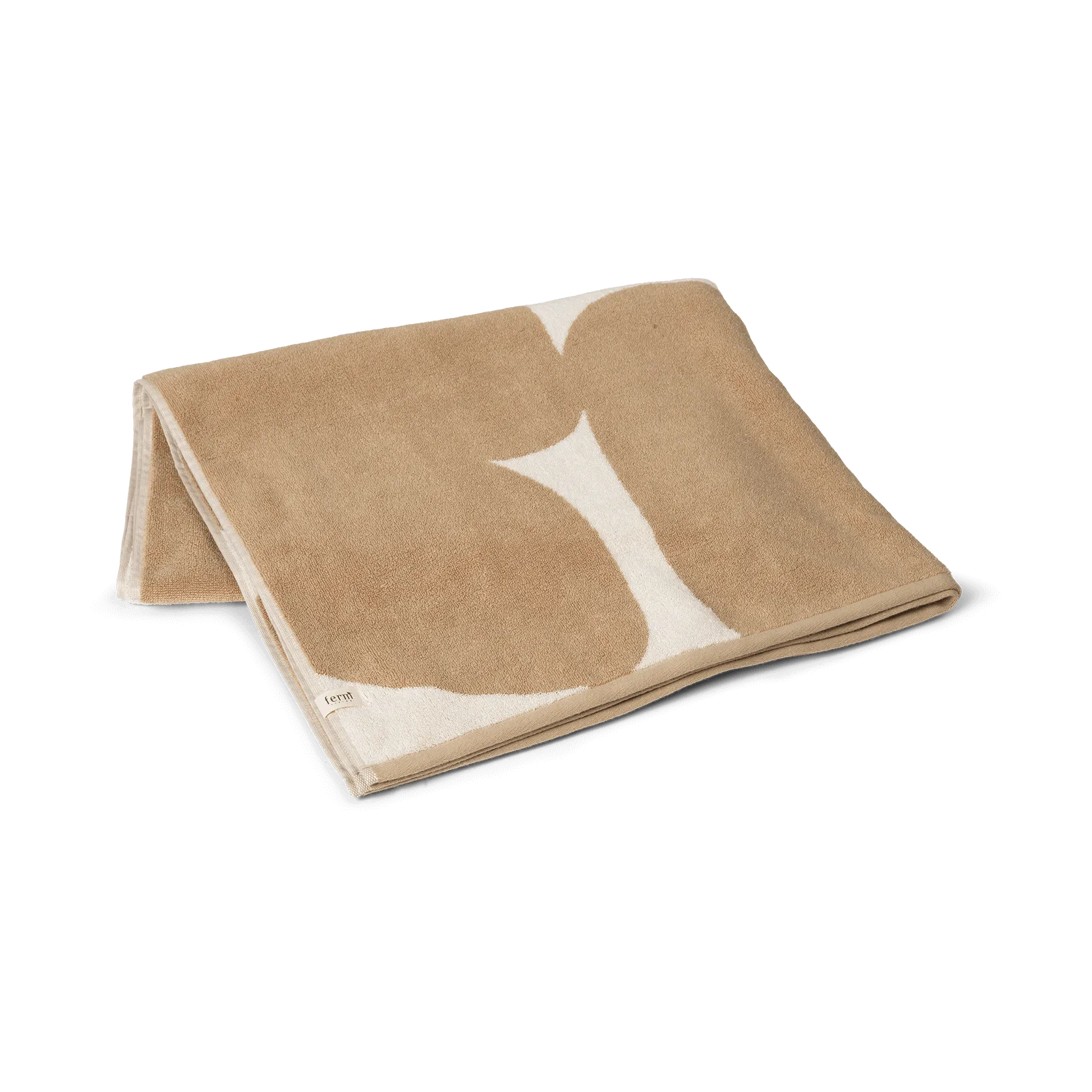 Ebb badlakan 100x150 cm, Sand, off-white Ferm Living