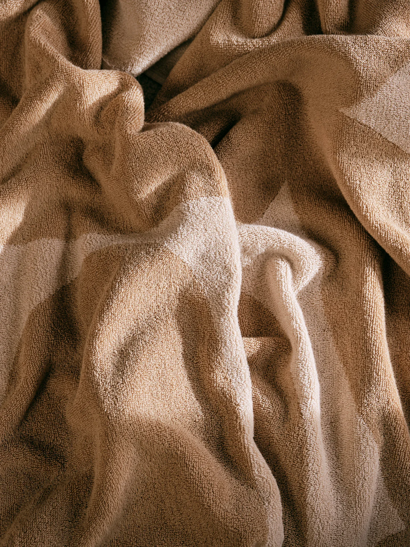 Ebb badlakan 100x150 cm, Sand, off-white Ferm Living