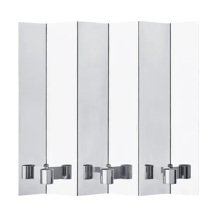 Eddy väggljusstake - 3, Mirror polished - Ferm Living