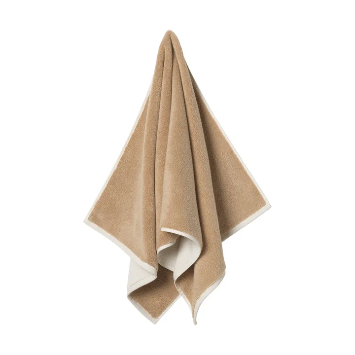 Ekko badhandduk - Cashmere-off-white, 70x140 cm - Ferm Living
