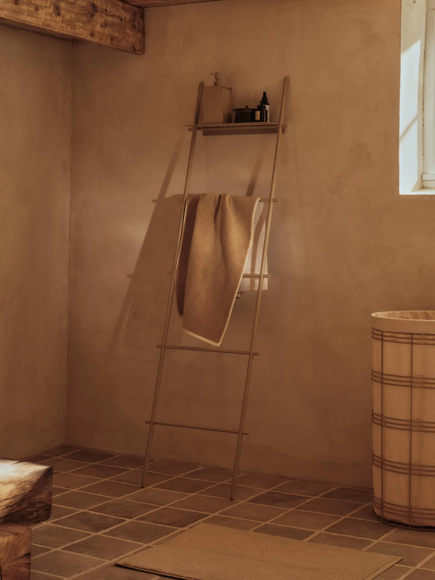 Ekko badhandduk, Cashmere-off-white, 70x140 cm Ferm Living