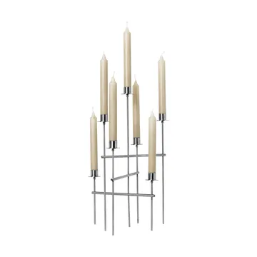 Elysia ljusstake - Brushed stainless steel - Ferm Living