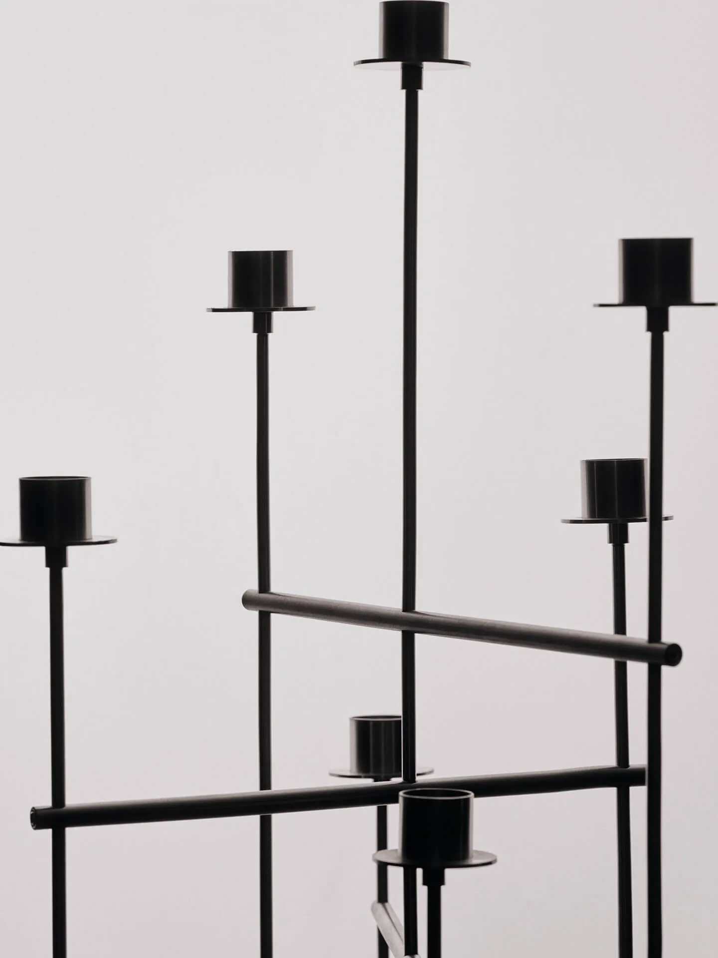 Elysia ljusstake, Brushed stainless steel Ferm Living