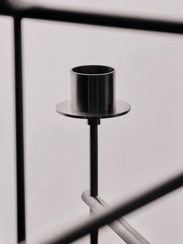 Elysia ljusstake - Brushed stainless steel - Ferm Living