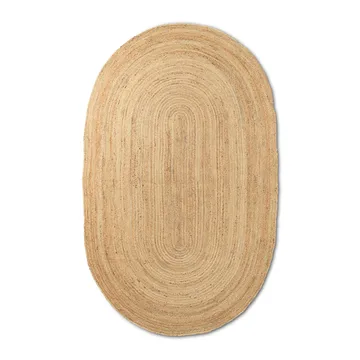 Eternal jutematta oval small - Natural - Ferm Living