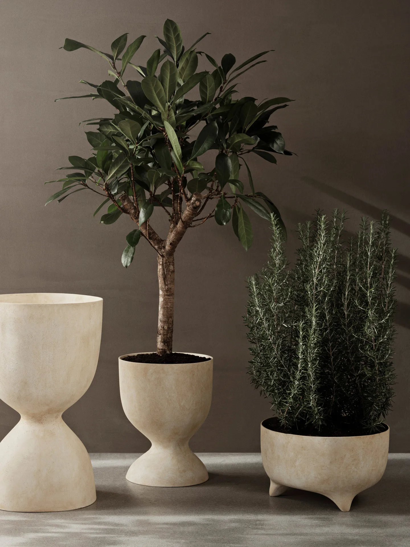 Evoke kruka 27 cm, Warm Sand Ferm Living