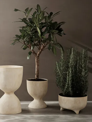 Evoke kruka 27 cm - Warm Sand - Ferm Living