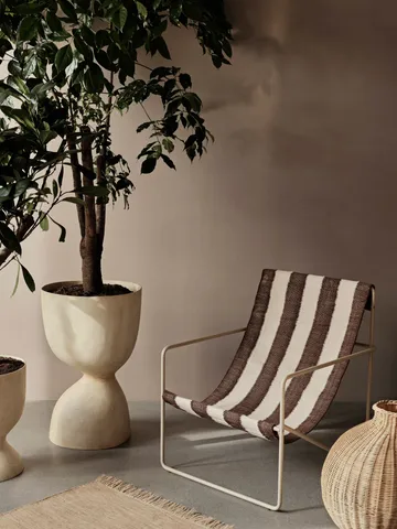 Evoke kruka 70 cm - Warm Sand - Ferm Living