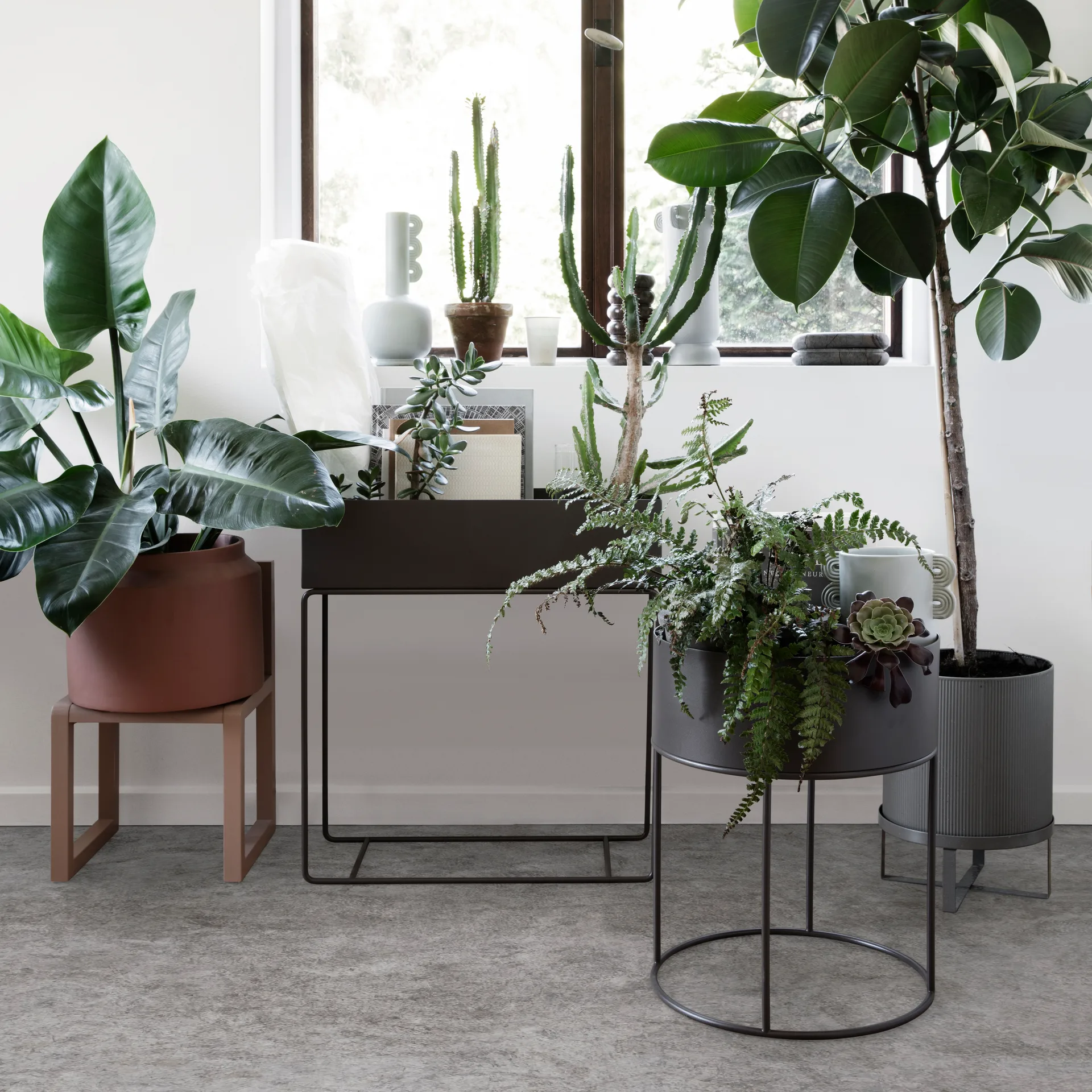 Ferm Living plant box, Black (svart) Ferm Living