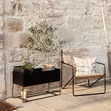 Ferm Living plant box large - Black - Ferm Living