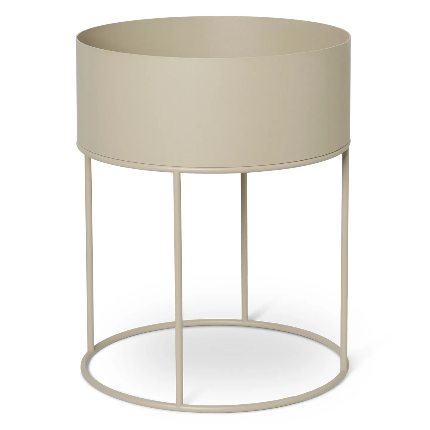 Ferm Living plant box rund, Cashmere Ferm Living