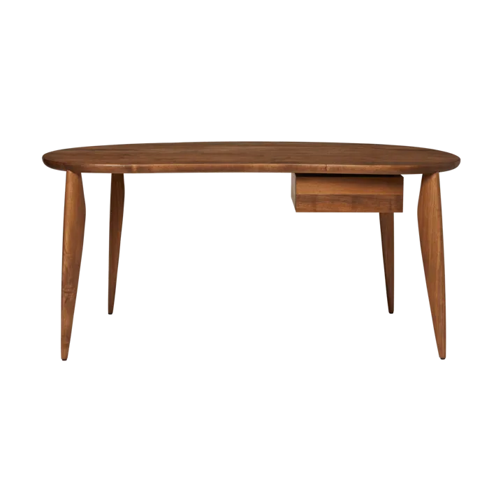 Feve bord 160x86x73 cm - Walnut - Ferm Living