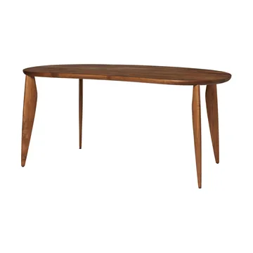 Feve bord 160x86x73 cm - Walnut - Ferm Living