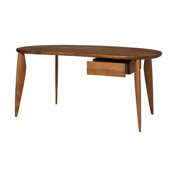 Feve bord 160x86x73 cm - Walnut - Ferm Living