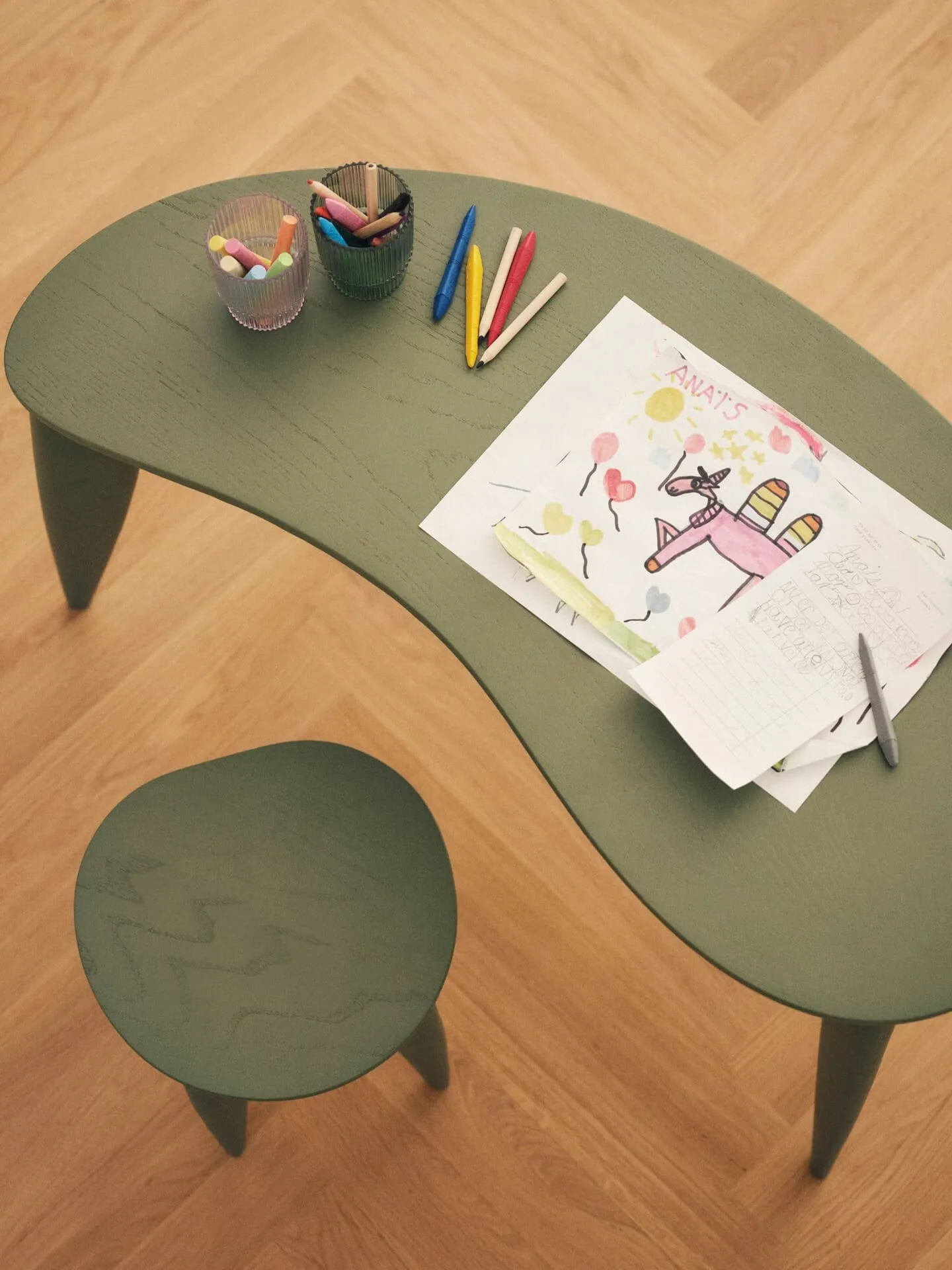 Feve kids pall, Elm green Ferm Living