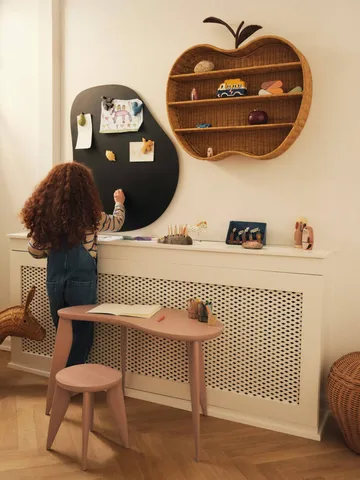 Feve kids rund pall - Rose - Ferm Living
