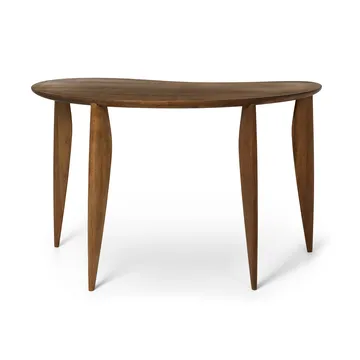 Feve skrivbord 60x117 cm - Walnut - Ferm Living