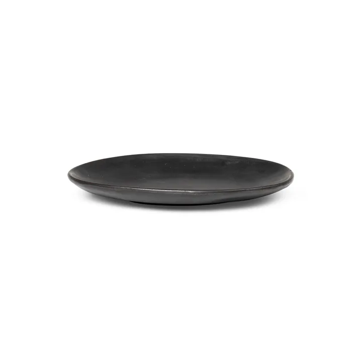 Flow assiett 15 cm - Svart - Ferm Living
