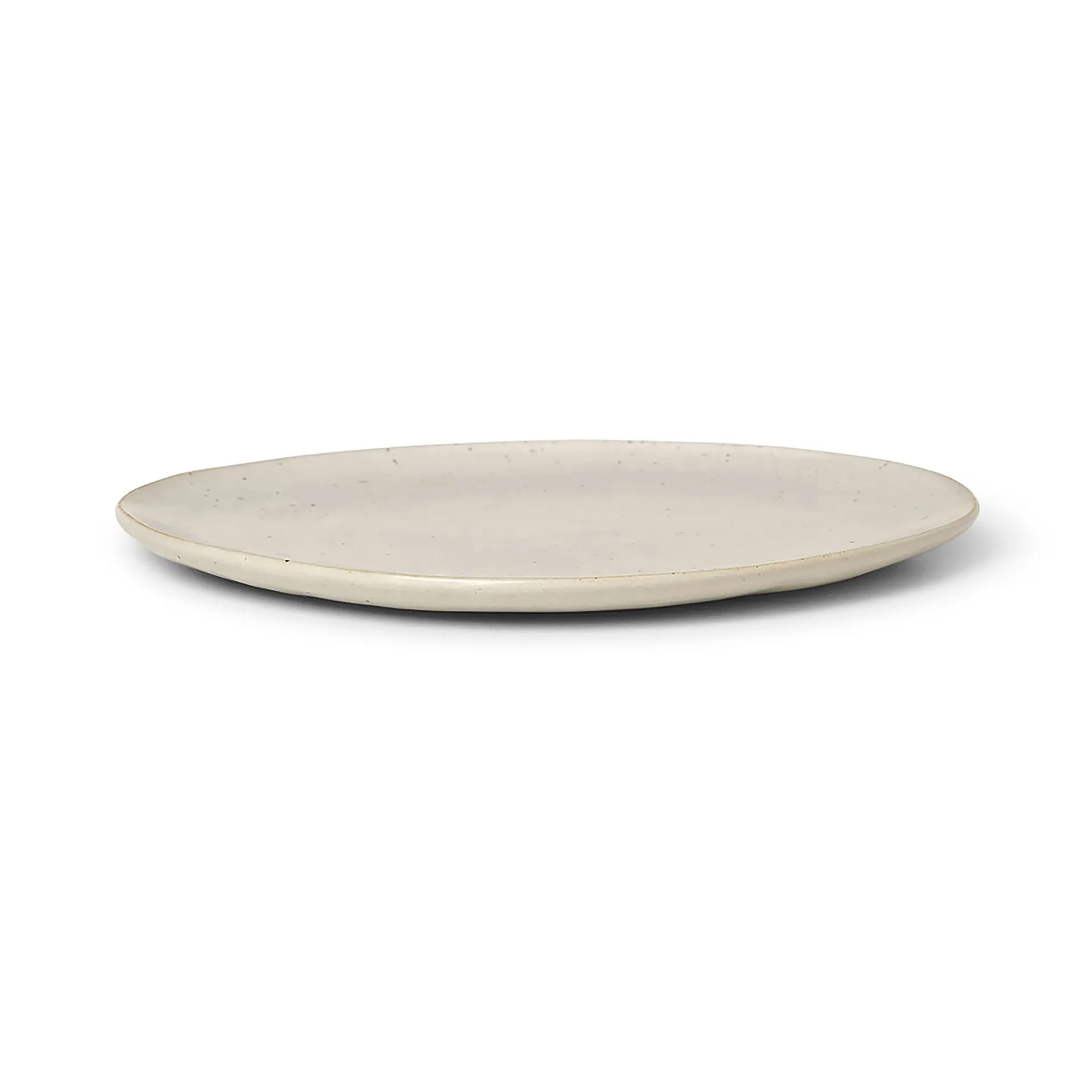 Flow tallrik 22 cm, Off-white speckle Ferm Living