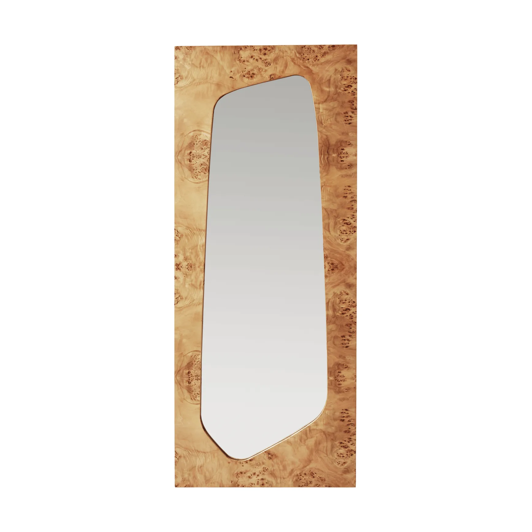Folia spegel, Natural burl, 135 cm Ferm Living