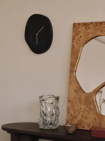 Folia spegel - Natural burl, 82 cm - Ferm Living