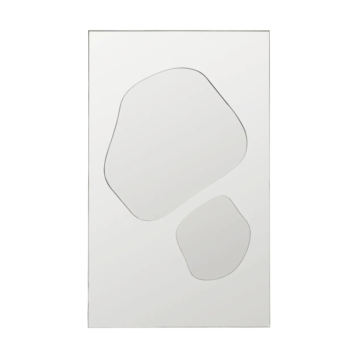 Folia spegel, Silver, 82 cm Ferm Living
