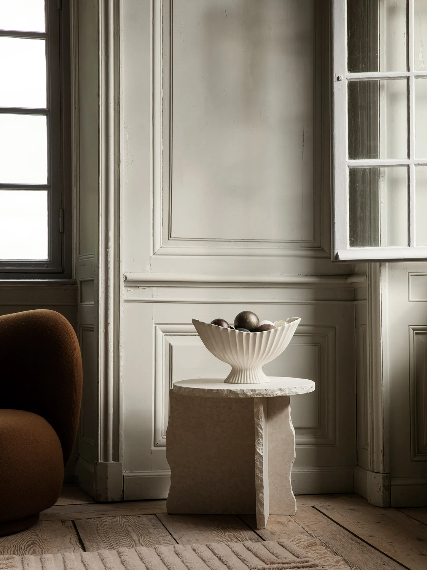 Fountain Centrepiece 41x30,5x24 cm, Off white Ferm Living
