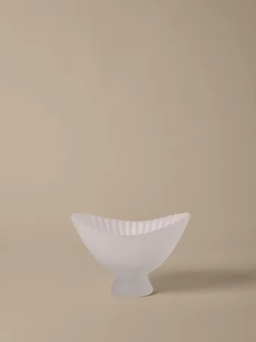 Fountain skål 28 cm - Frosted - Ferm Living