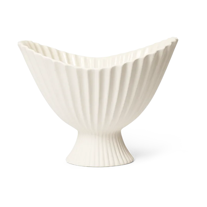 Fountain skål 28 cm - Off-white - Ferm Living