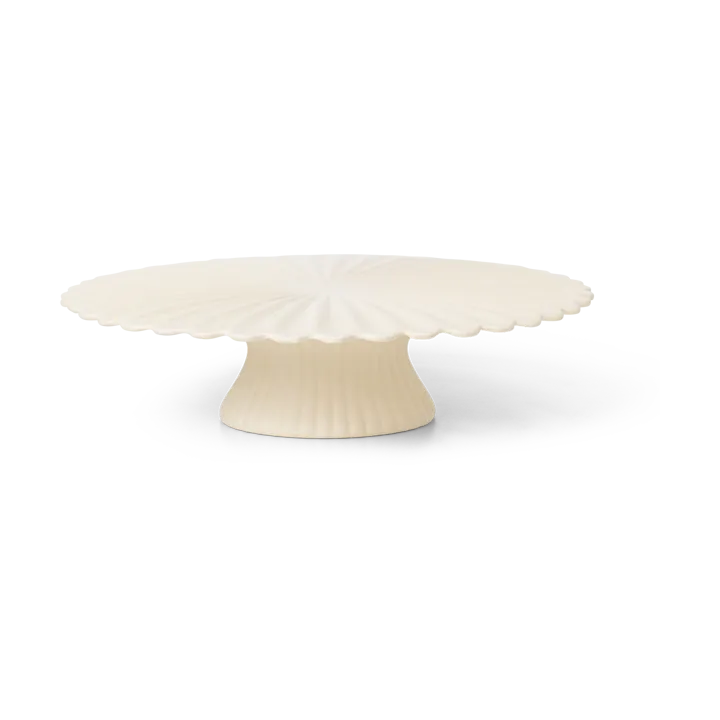 Fountain tårtfat Ø31 cm - Off white - Ferm Living