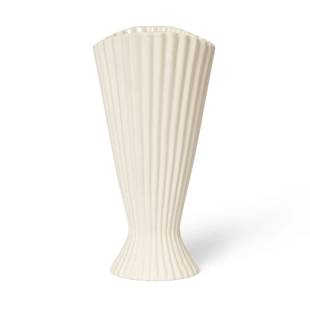 Fountain vas 23 cm, Off white Ferm Living