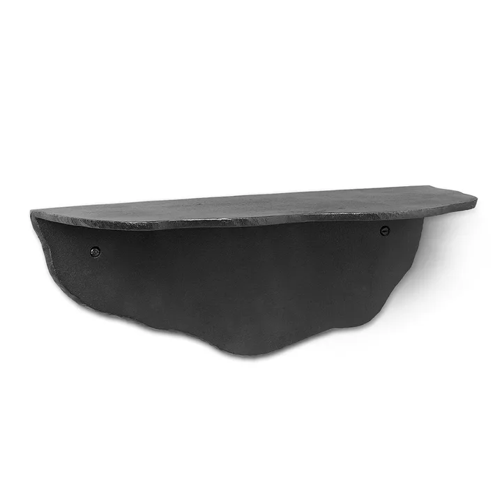 Fracture hylla - Svärtad aluminium - Ferm Living